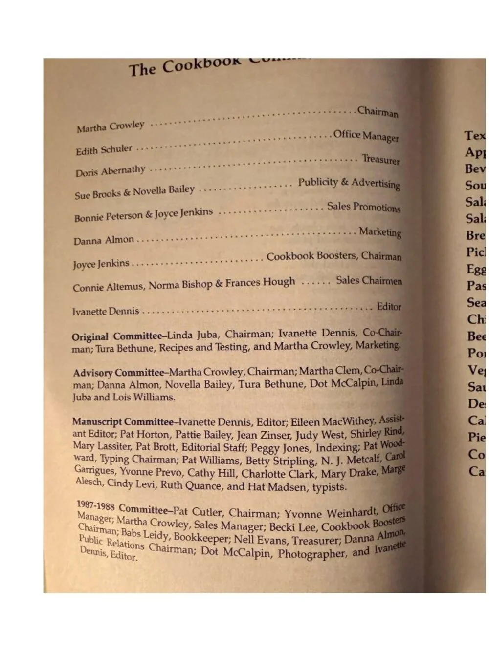 The Texas Experience Friendship & Food Texas Cookbook Richardson Womans Club